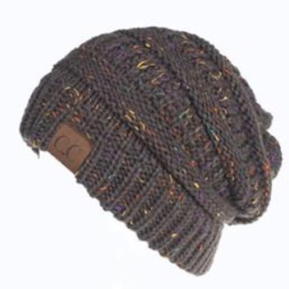 Messy Bun Ponytail CC Beanie Hat - Picture 6 of 8